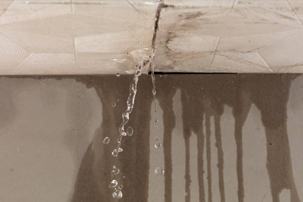 Professional Burst Pipe Cleanup technician working in Barre, MA